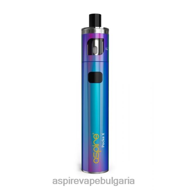 Aspire Vape Bulgaria - Aspire Pockex джобен aio DLHN8112 дъга