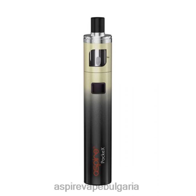 Aspire Vape Flavors - Aspire Pockex комплект за юбилейно издание DLHN8119 златен градиент