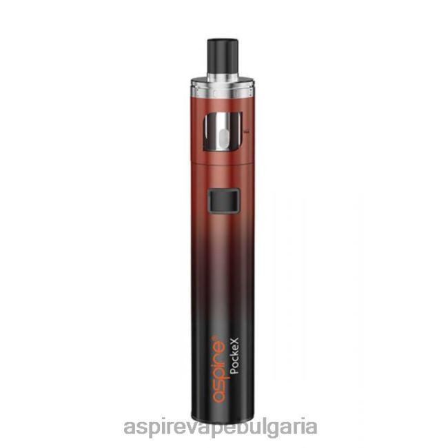 Aspire Vape Products - Aspire Pockex комплект за юбилейно издание DLHN8120 червен градиент